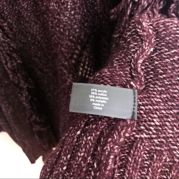 NEW Lane Bryant Fringe Plum Duster Cardigan 4X - Picture 13 of 15